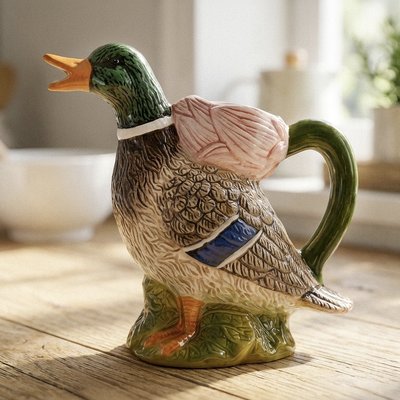 Feathered Finesse Cream Jug