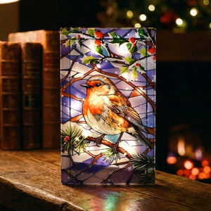 Frostlight Robin Decoration