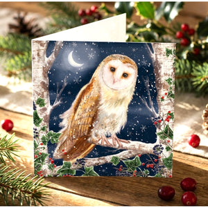 Moonlight Owl Cards