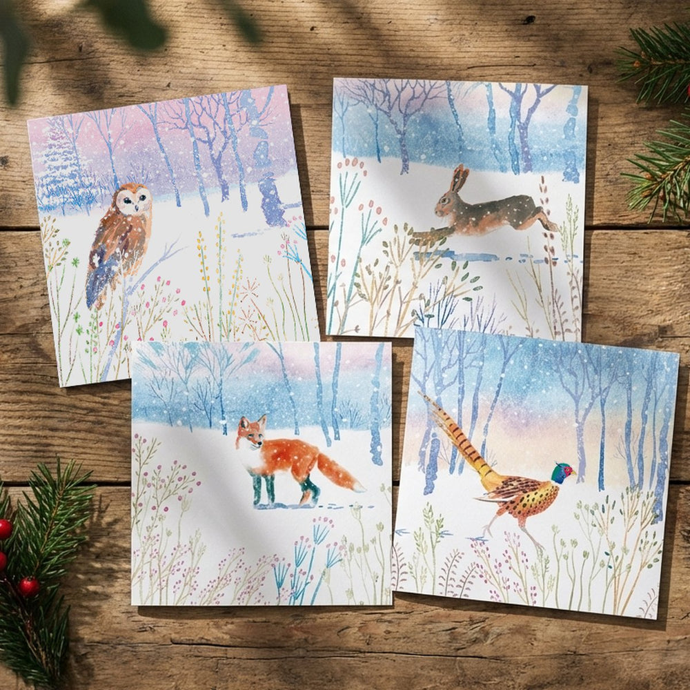 Wild Winter Cards