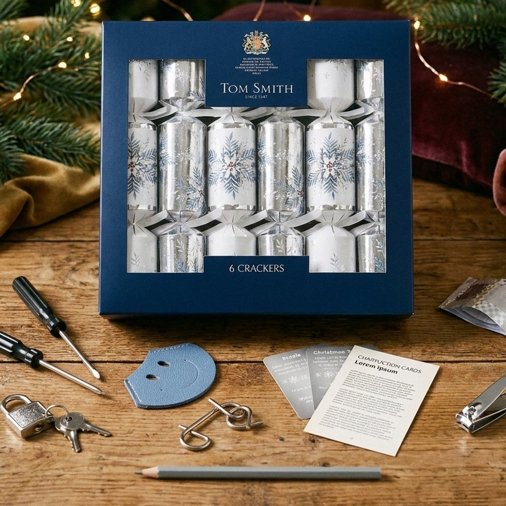 Gentle Snowfall Premium Crackers