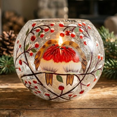 Togetherness Robin Tealight
