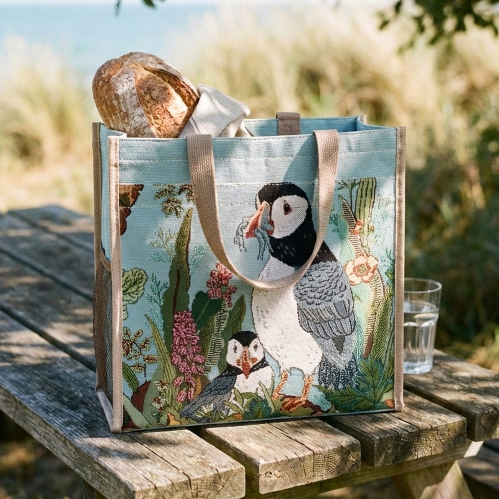 Puffin Shopping Bag