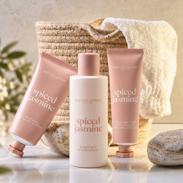 Body Glow Set in Gift Basket