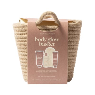 Body Glow Set in Gift Basket