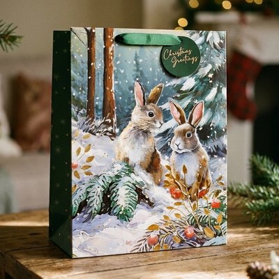 Snowfall Bunny Gift Bags