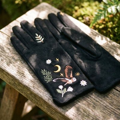 Secret Garden Owl Gloves