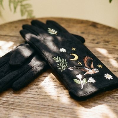 Secret Garden Owl Gloves