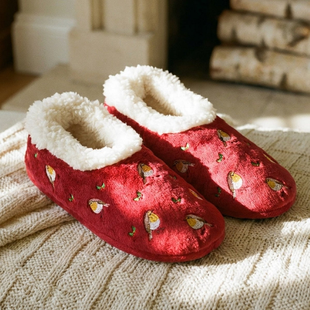 Robin & Holly Slippers