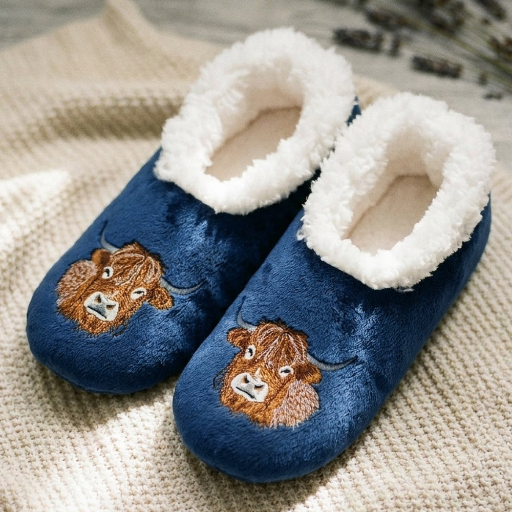 Highland Coo Slippers