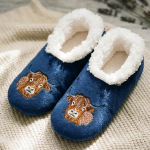 Highland Coo Slippers