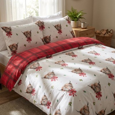 Highland Cow Fergus Duvet Set
