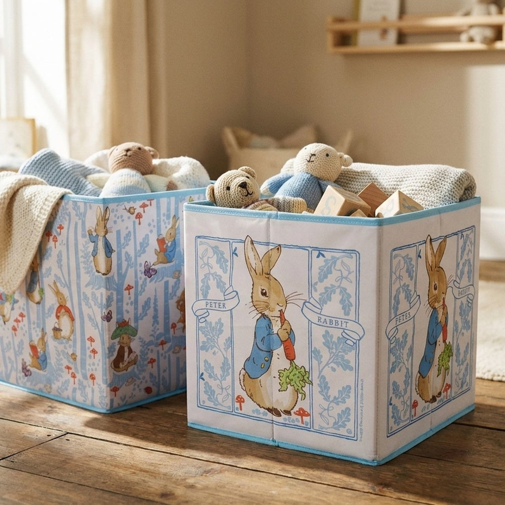 Peter Rabbit Fabric Storage Cubes