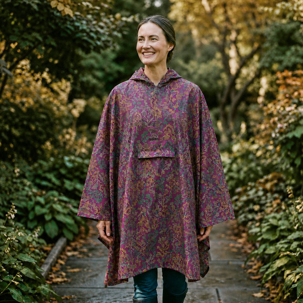 Foldable Thistle Poncho