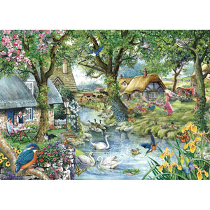Kingfisher Cottage 1000 Piece Jigsaw