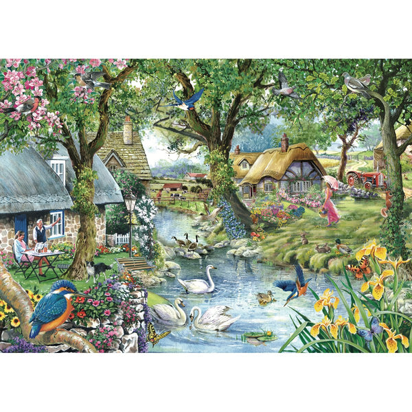Kingfisher Cottage 1000 Piece Jigsaw