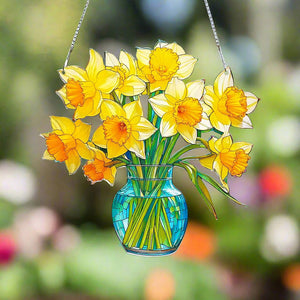 Daffodils (March)- Birth Flower Suncatcher