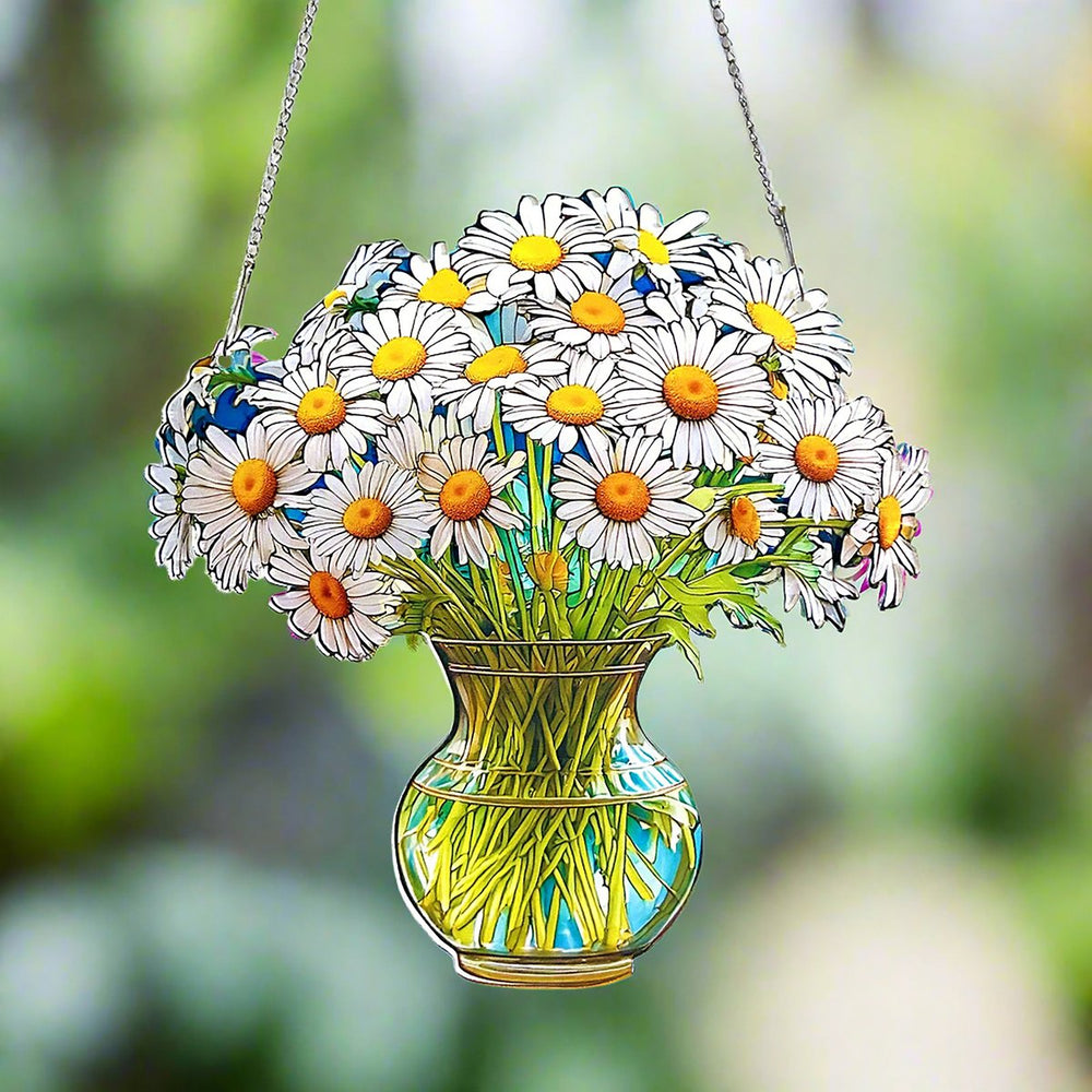 Daisy (April)- Birth Flower Suncatcher