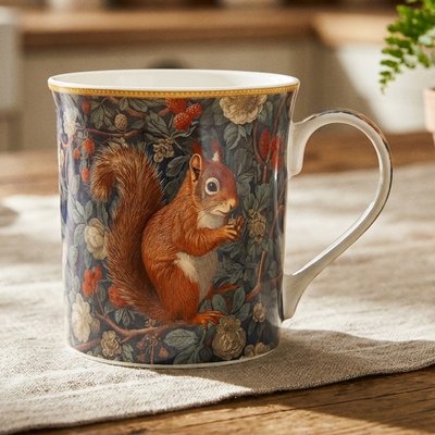Morris Squirrel Mug