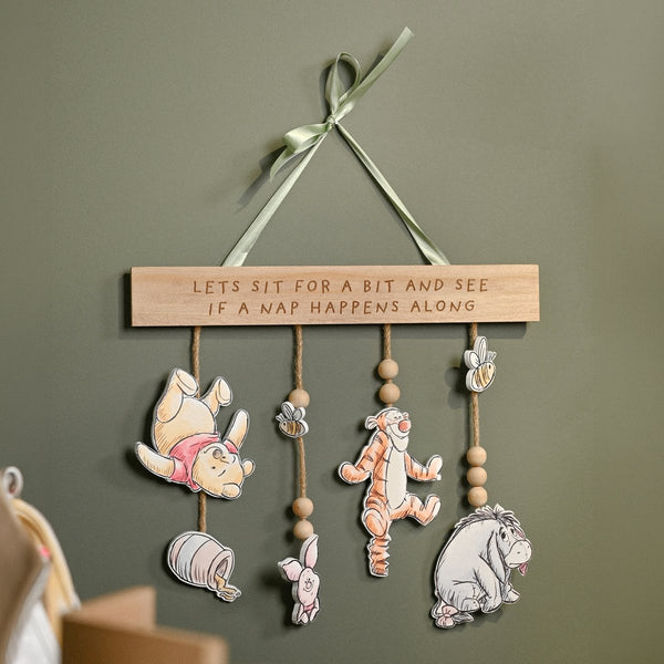 Winnie the Pooh Hanging Plaque