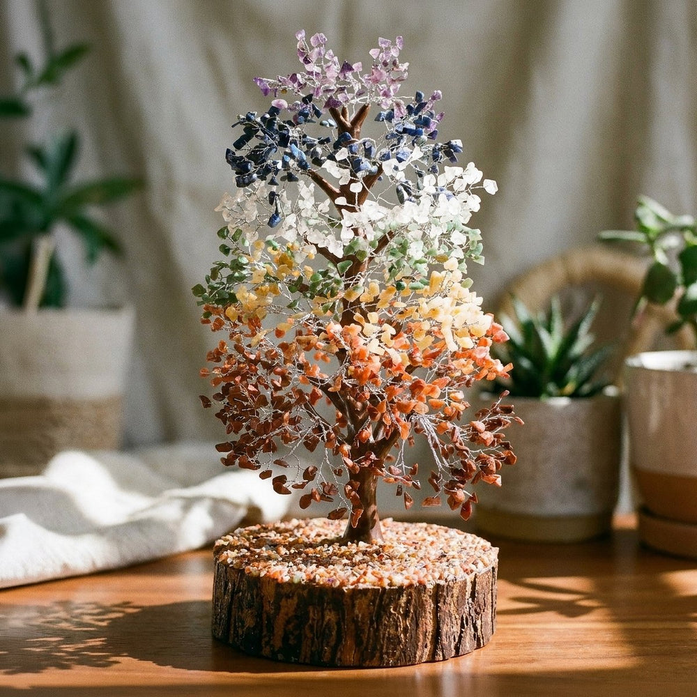Gemstone Chakra Tree