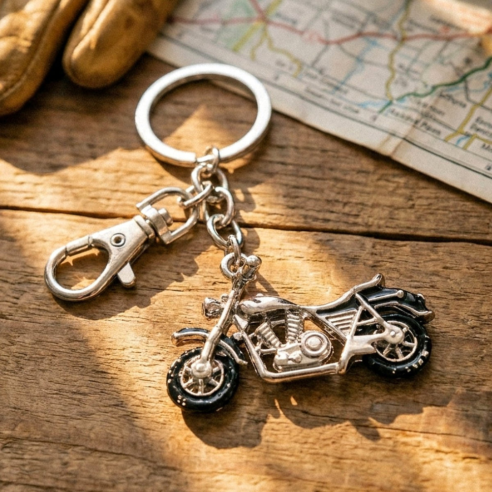 Motorbike Keyring