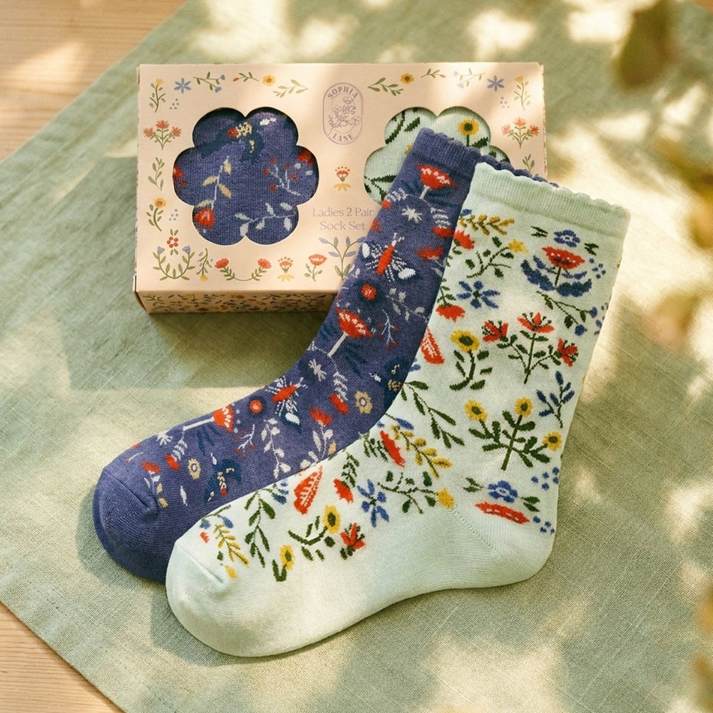 Floral Sock Set