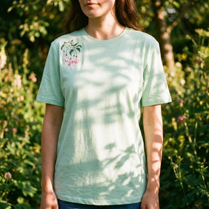 Mint Green Fuchsia T- shirt