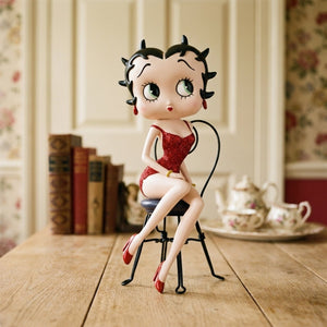 Glamorously Seated Betty Boop