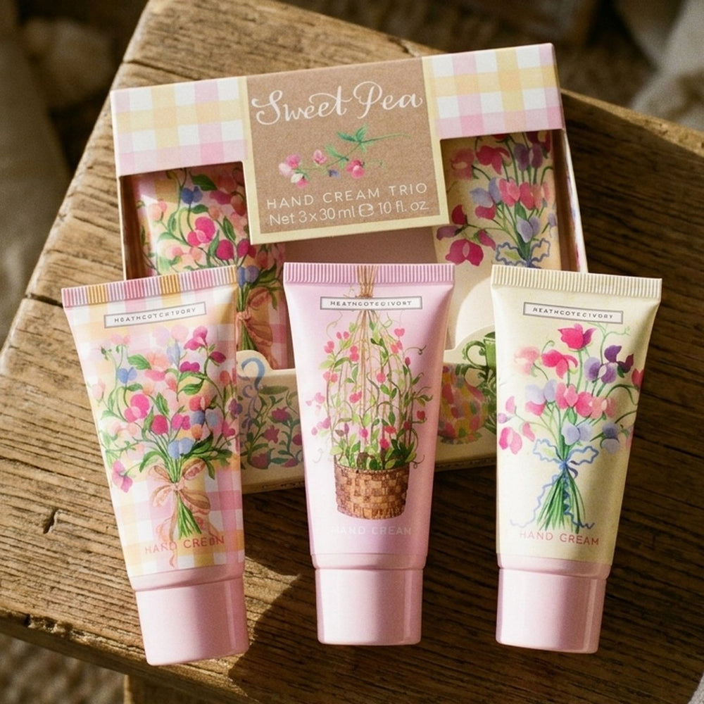 Sweet Pea Hand Cream Trio