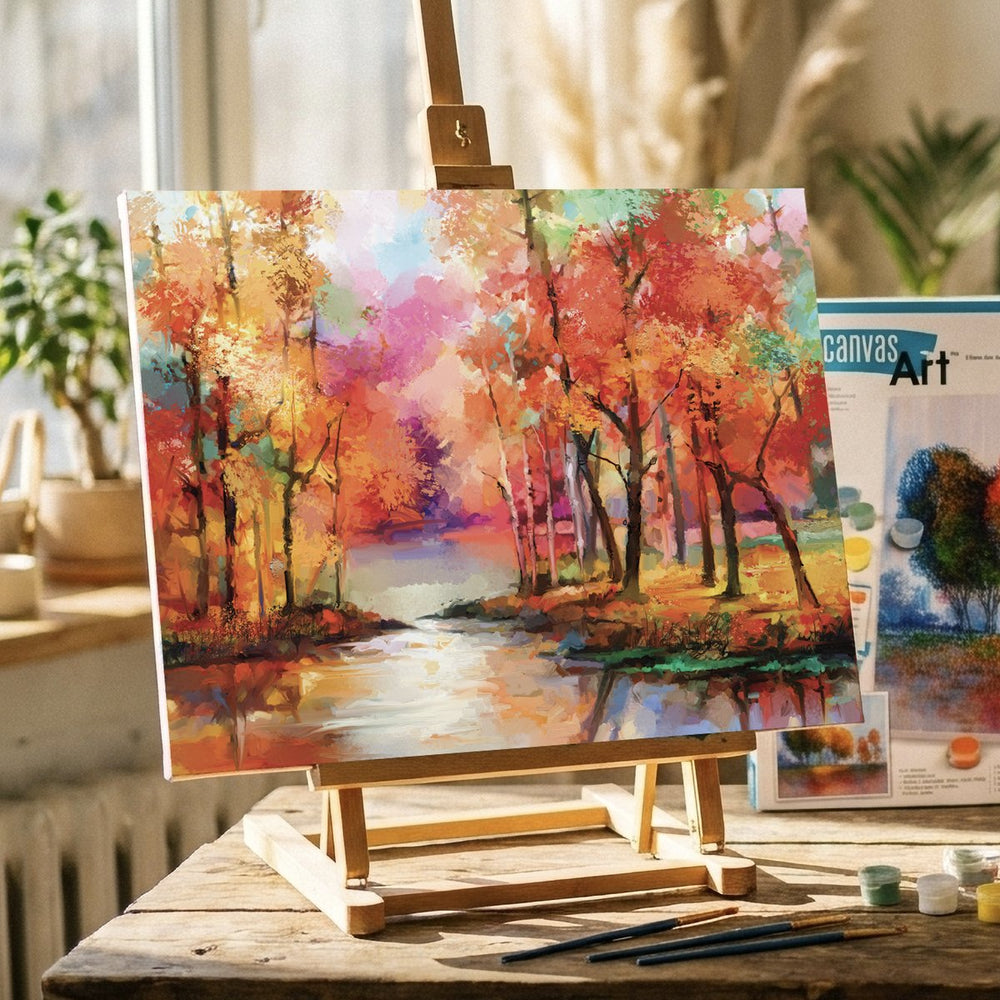 Golden Reflections Canvas