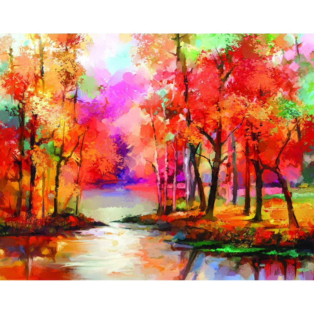Golden Reflections Canvas