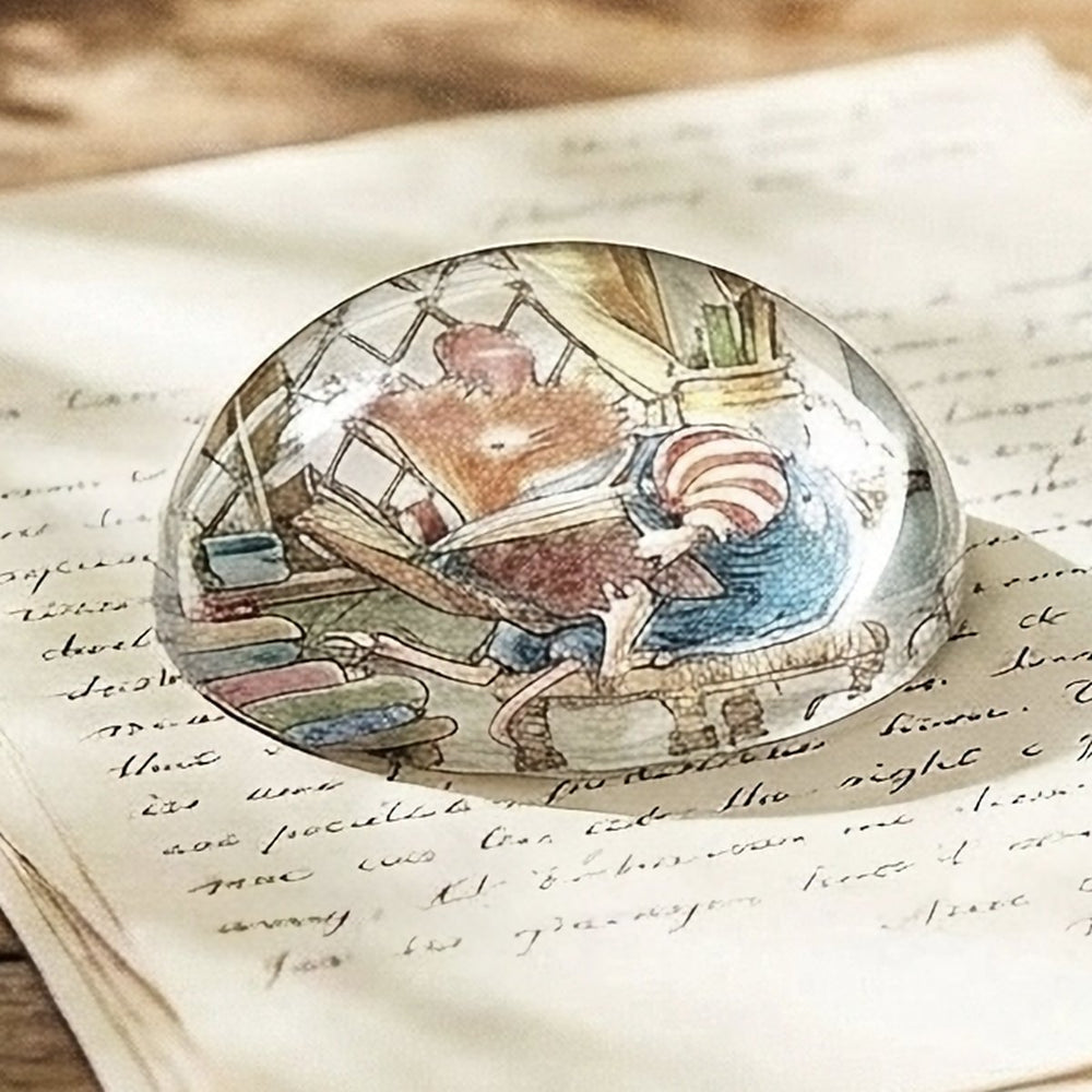 Wilfred Reading Paperweight