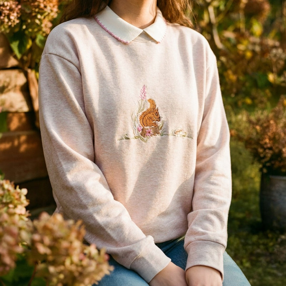 Woodland Squirrel Sweatshirt