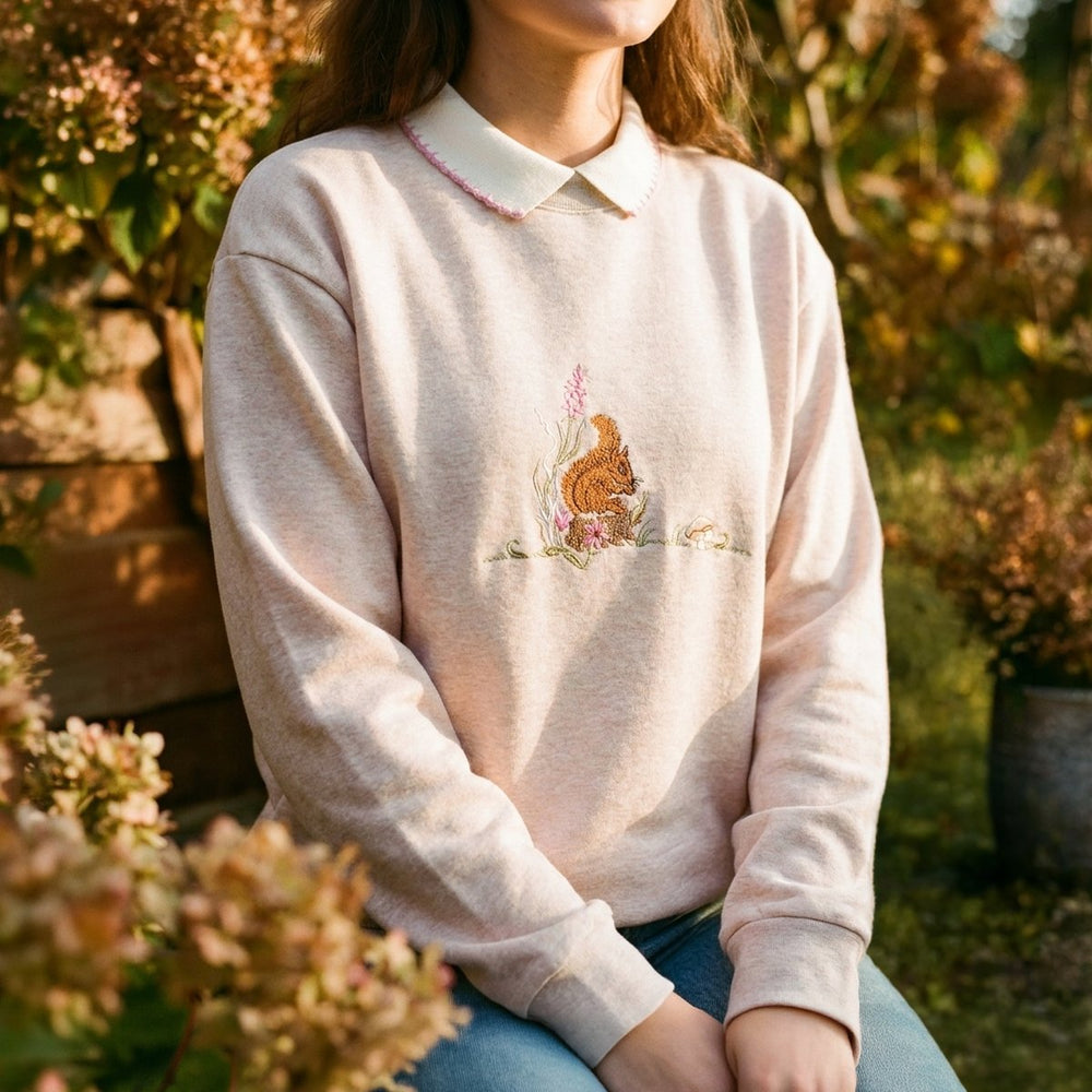 Woodland Squirrel Sweatshirt