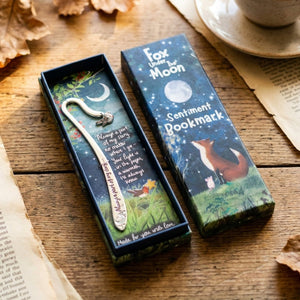 Fox Under the Moon Bookmark
