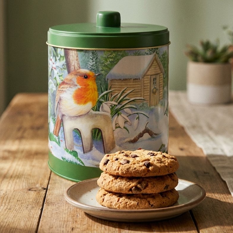 Robin Biscuit Barrel