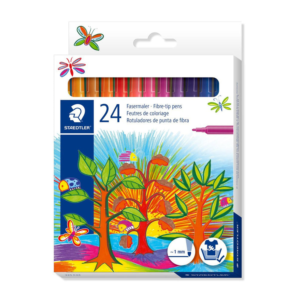 Colourful Fibre Tip Pens