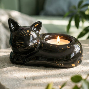 Magic Cat Tealight Holder