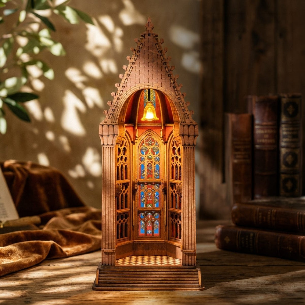 Geometric Cathedral 3D Wooden Puzzle