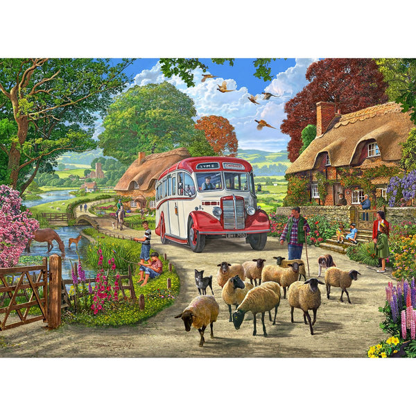 Touring the Countryside 1000 Piece Jigsaw