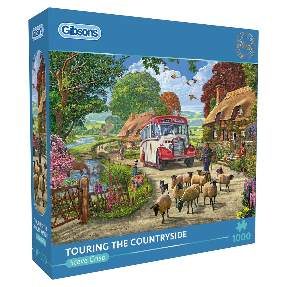Touring the Countryside 1000 Piece Jigsaw
