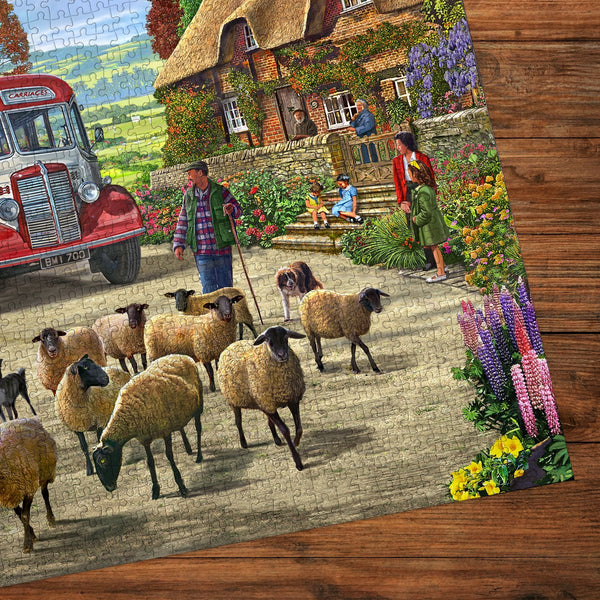 Touring the Countryside 1000 Piece Jigsaw
