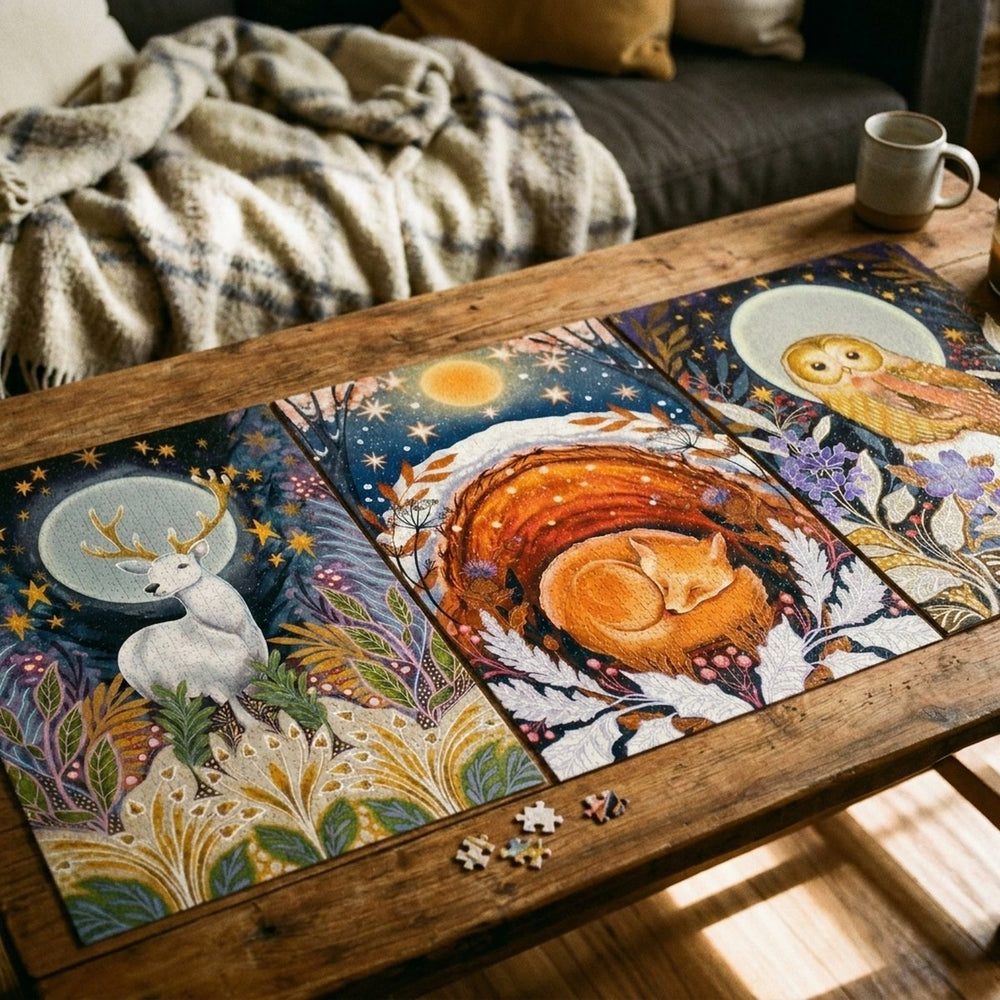 Moonlight Magic 3 x 500 Piece Jigsaws