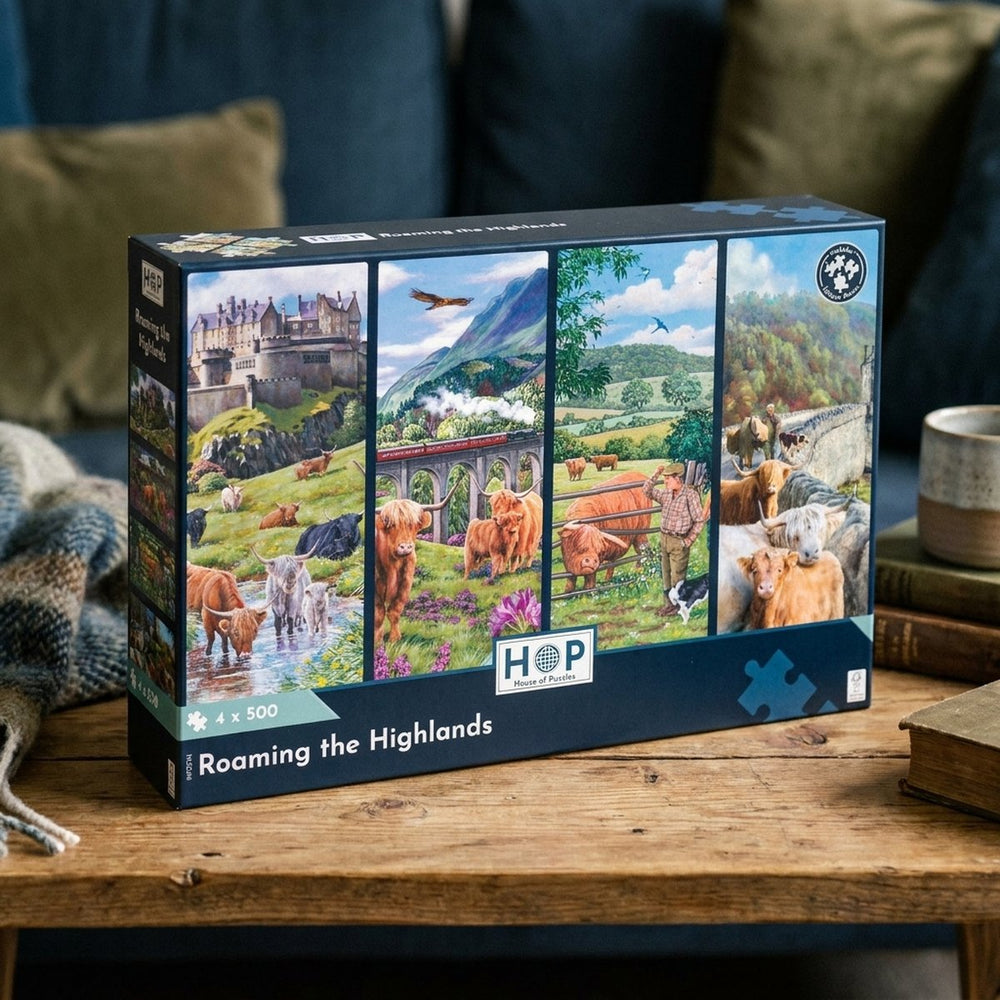Roaming The Highlands - 4 x 500 Piece
