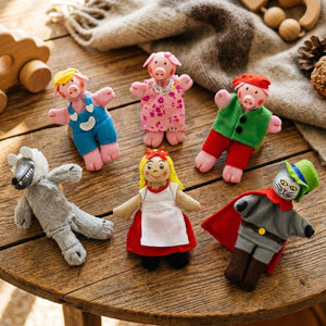 Red Riding Hood Finger Puppets