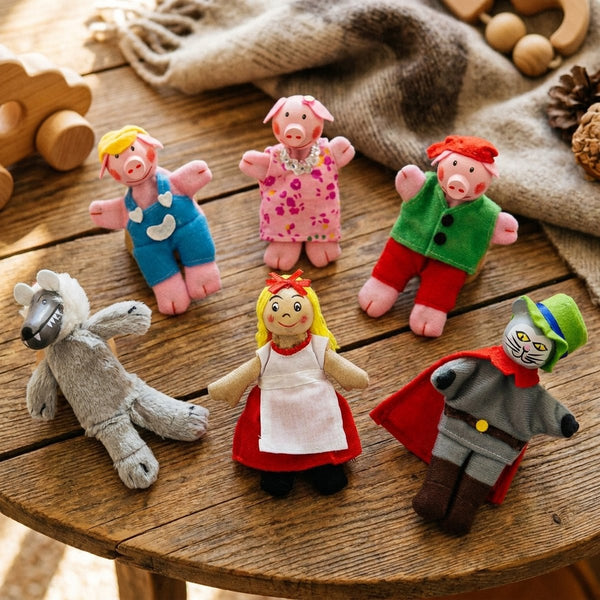 Red Riding Hood Finger Puppets