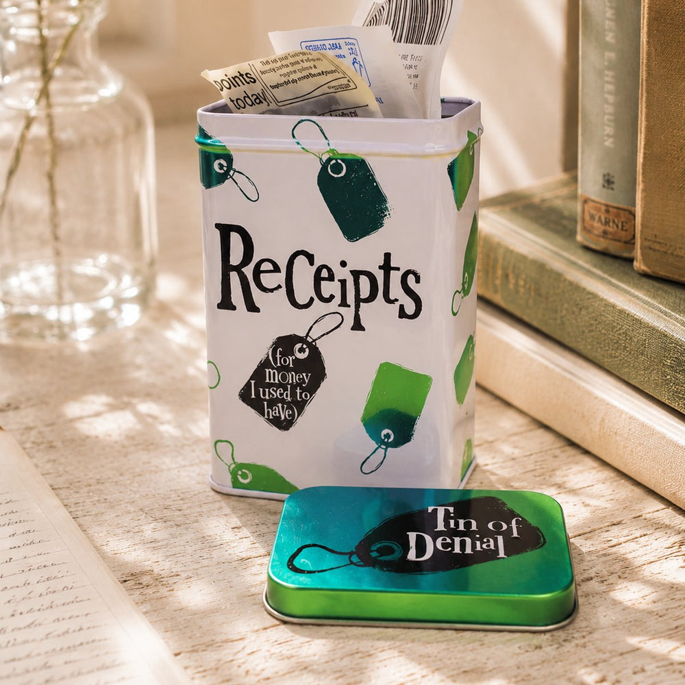 Receipts Tin