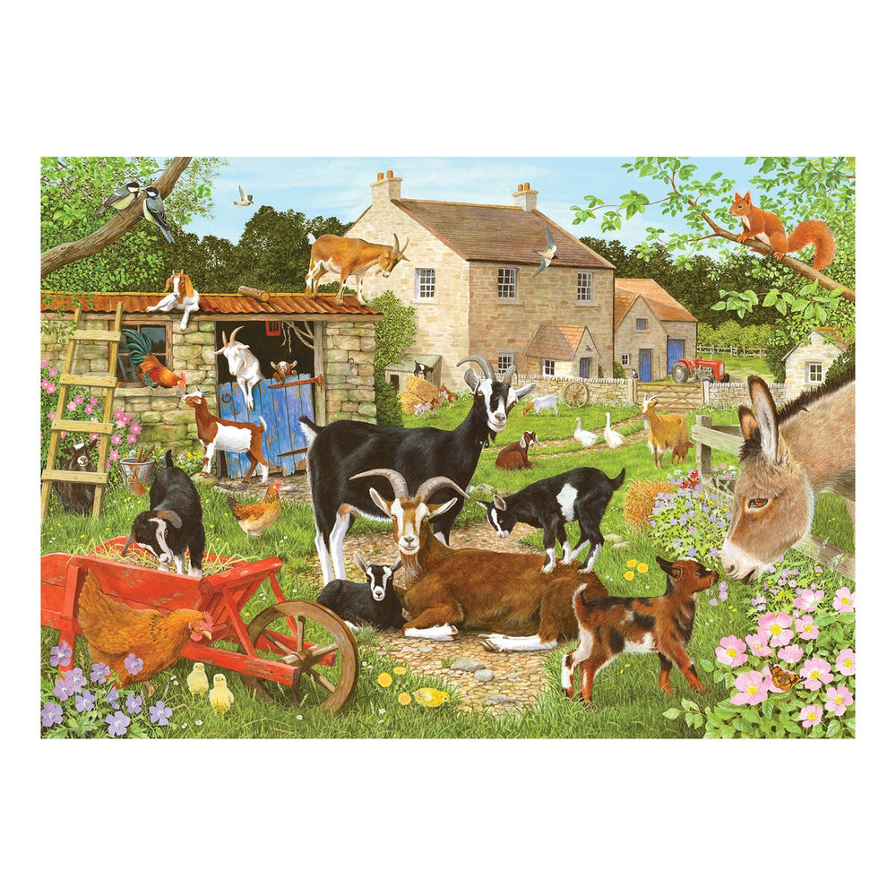 Nanny Billy and the Kids Big 500 Piece Jigsaw