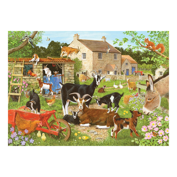 Nanny Billy and the Kids Big 500 Piece Jigsaw